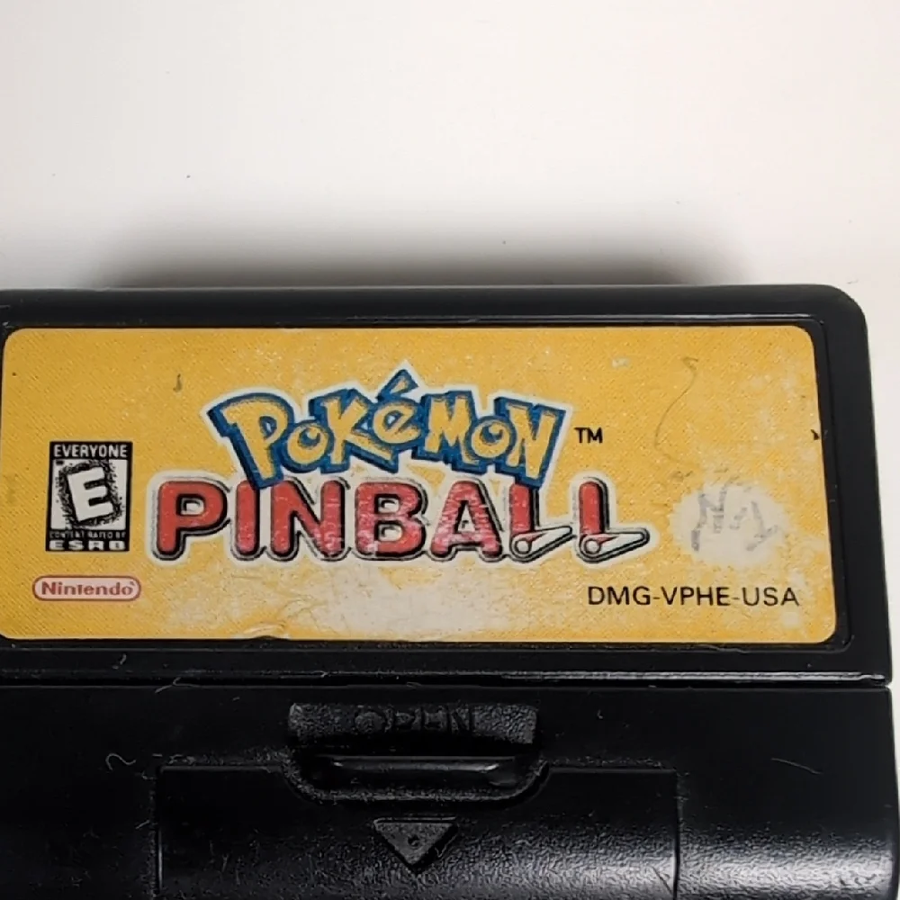 Nintendo Game Boy Pokémon Pinball Cartridge - Black - Picture 2 of 8